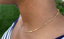 Load image into Gallery viewer, Gold-Filled Branded Chain Necklace
