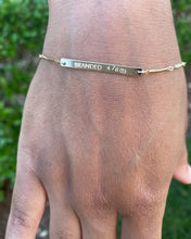 Load image into Gallery viewer, Gold-Filled Branded Chain Bracelet

